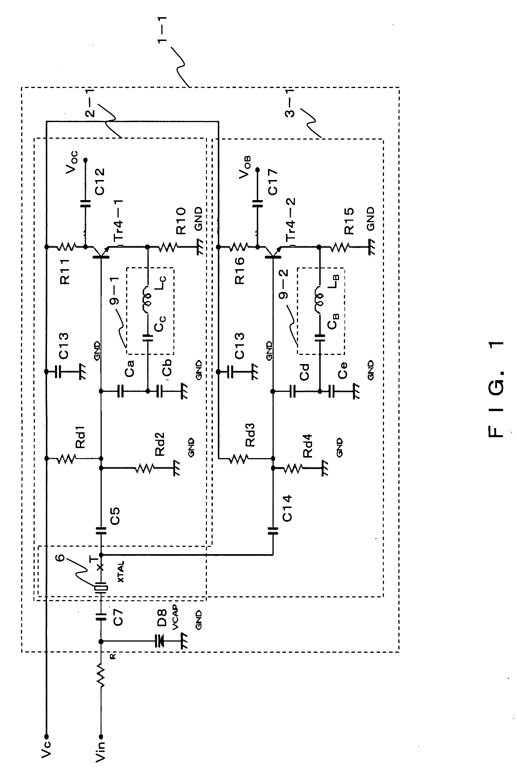 Dual mode quartz oscillation circuit