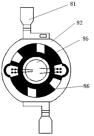 Plate strip type light source