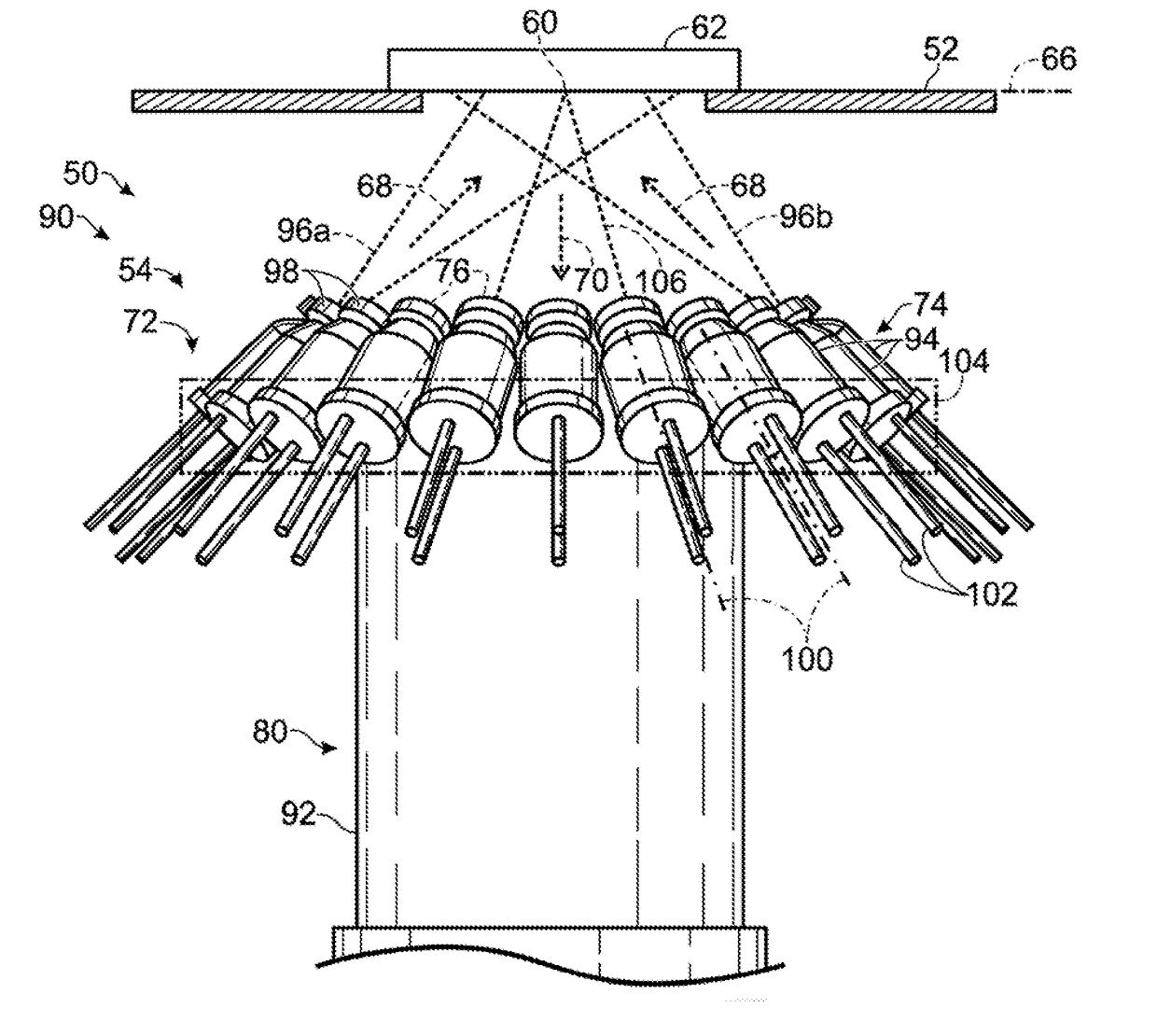 Imaging system with oblique illumination