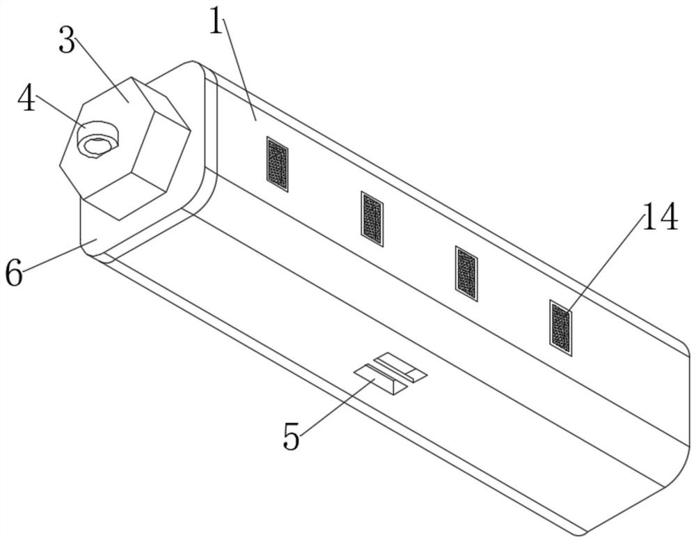 An anti-proliferation device for treating offshore oil pollution in offshore areas