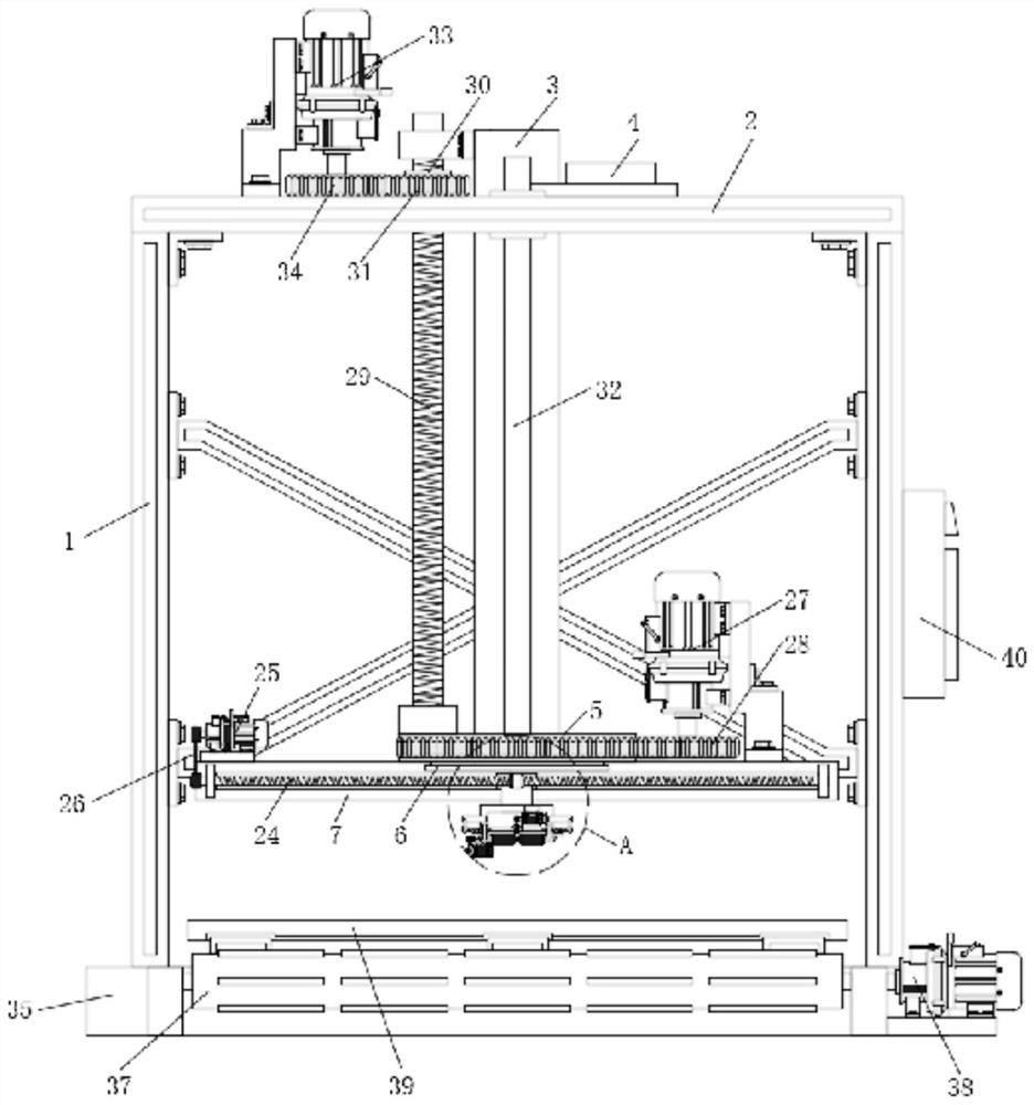 A working method of a palletizing device with a sorting mechanism for aluminum alloy homogeneity