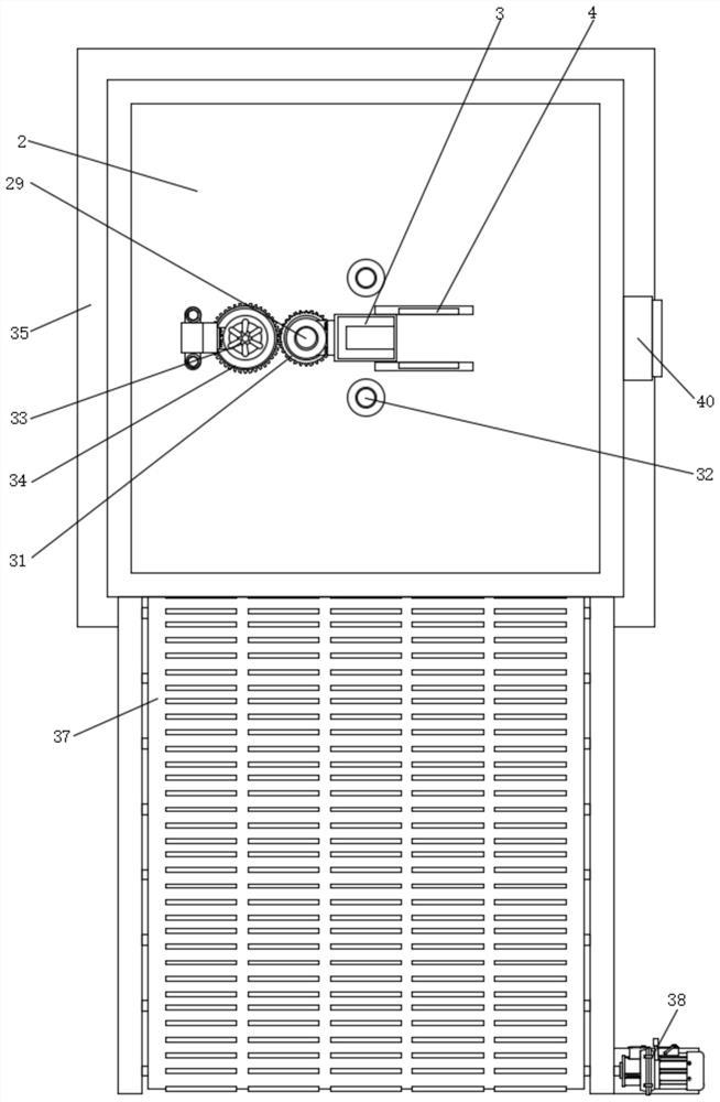 A working method of a palletizing device with a sorting mechanism for aluminum alloy homogeneity