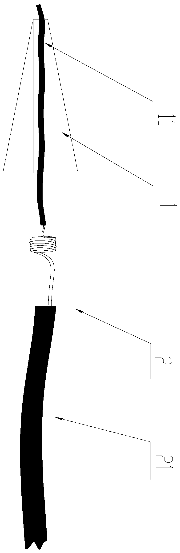 Waterproof sleeve for water-immersed motor wiring and using method thereof