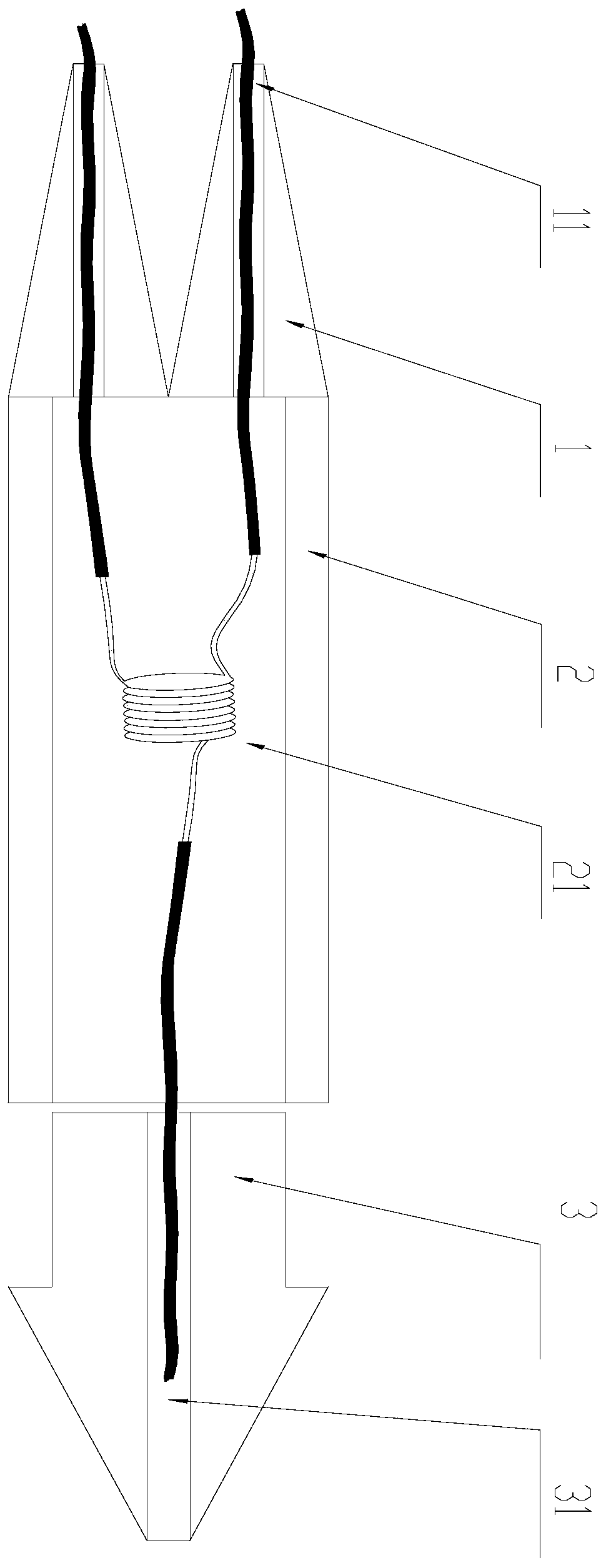 Waterproof sleeve for water-immersed motor wiring and using method thereof