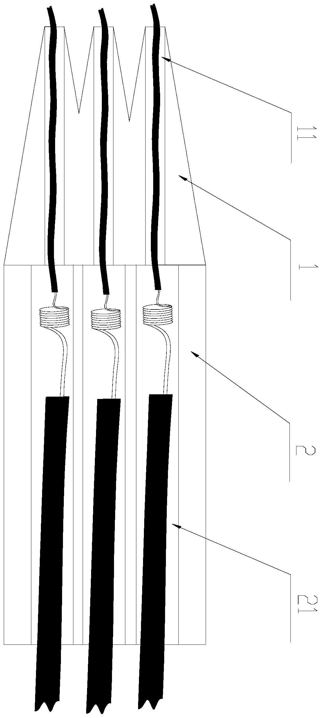 Waterproof sleeve for water-immersed motor wiring and using method thereof