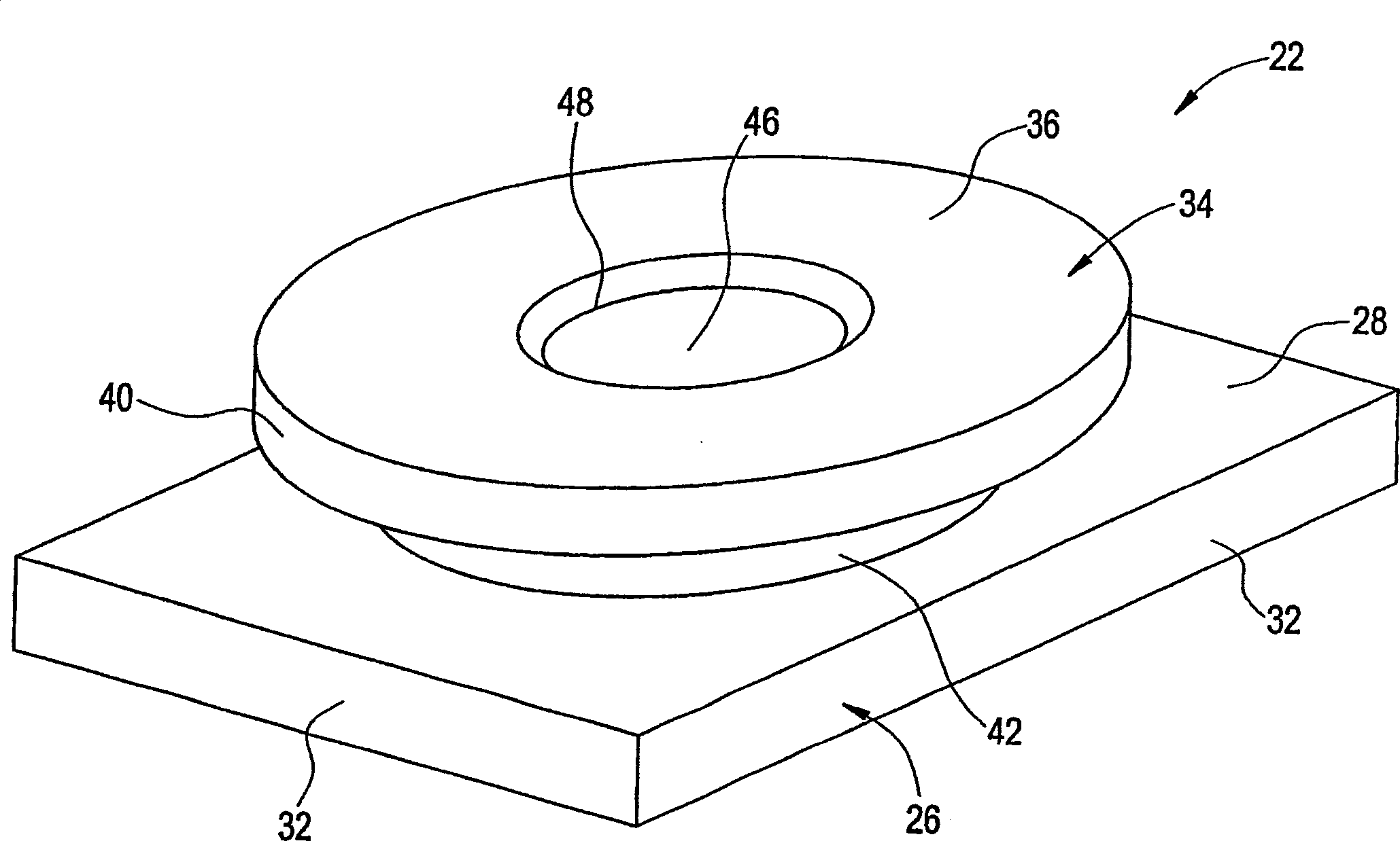 Cage nut assembly having a flexible cage