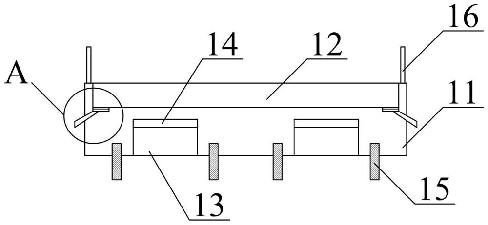 Assembly type bridge shock absorption device
