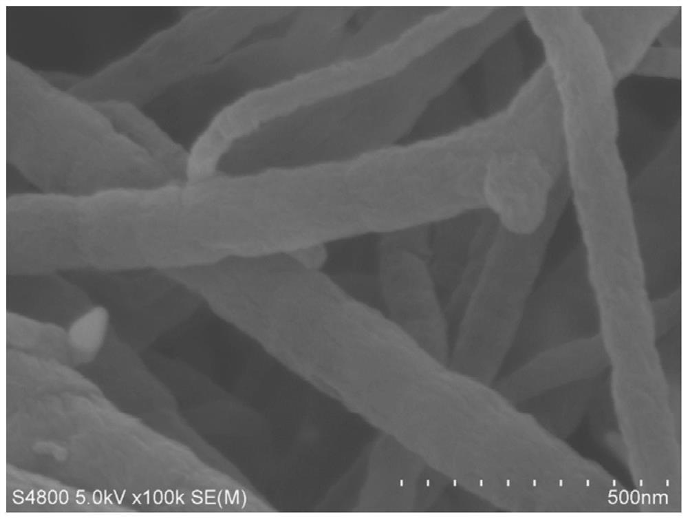 Iron-nickel alloy/carbon nanotube composite material and preparation method thereof