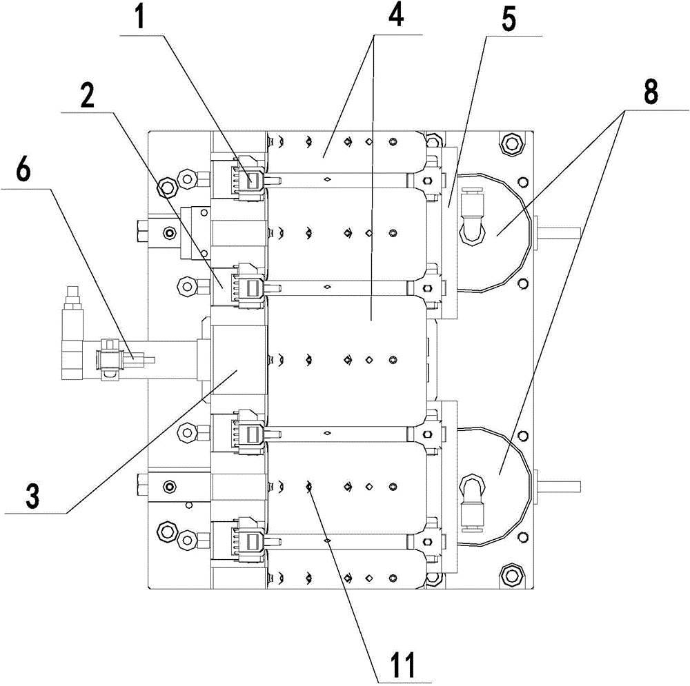 Special-shaped member turnover device and turnover device thereof