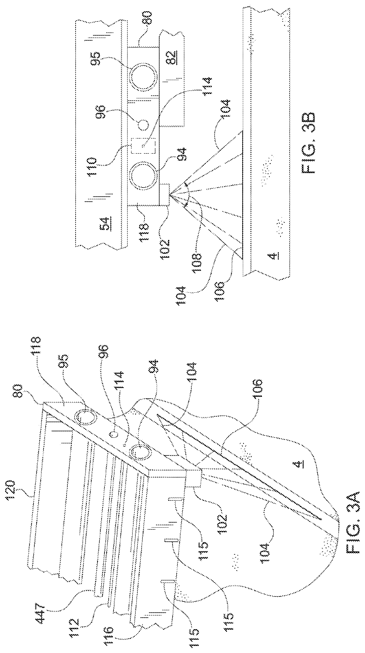 Machine learning network based carriage control apparatus for maintenence striping