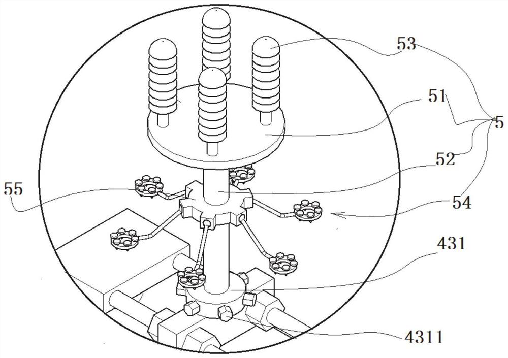 An easy-to-install power pole tower