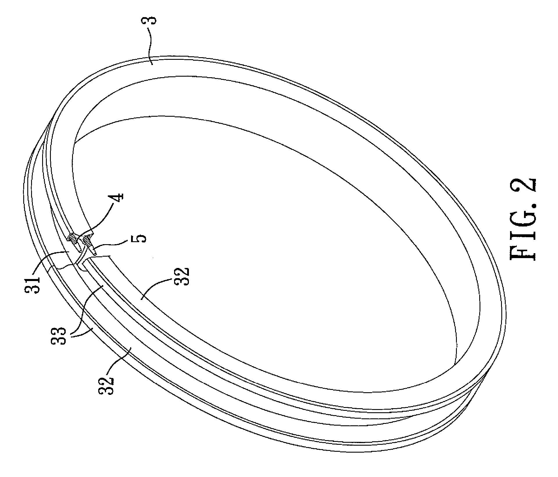 Wheel Rim with Hollow Flanges for Mounting of a Tire
