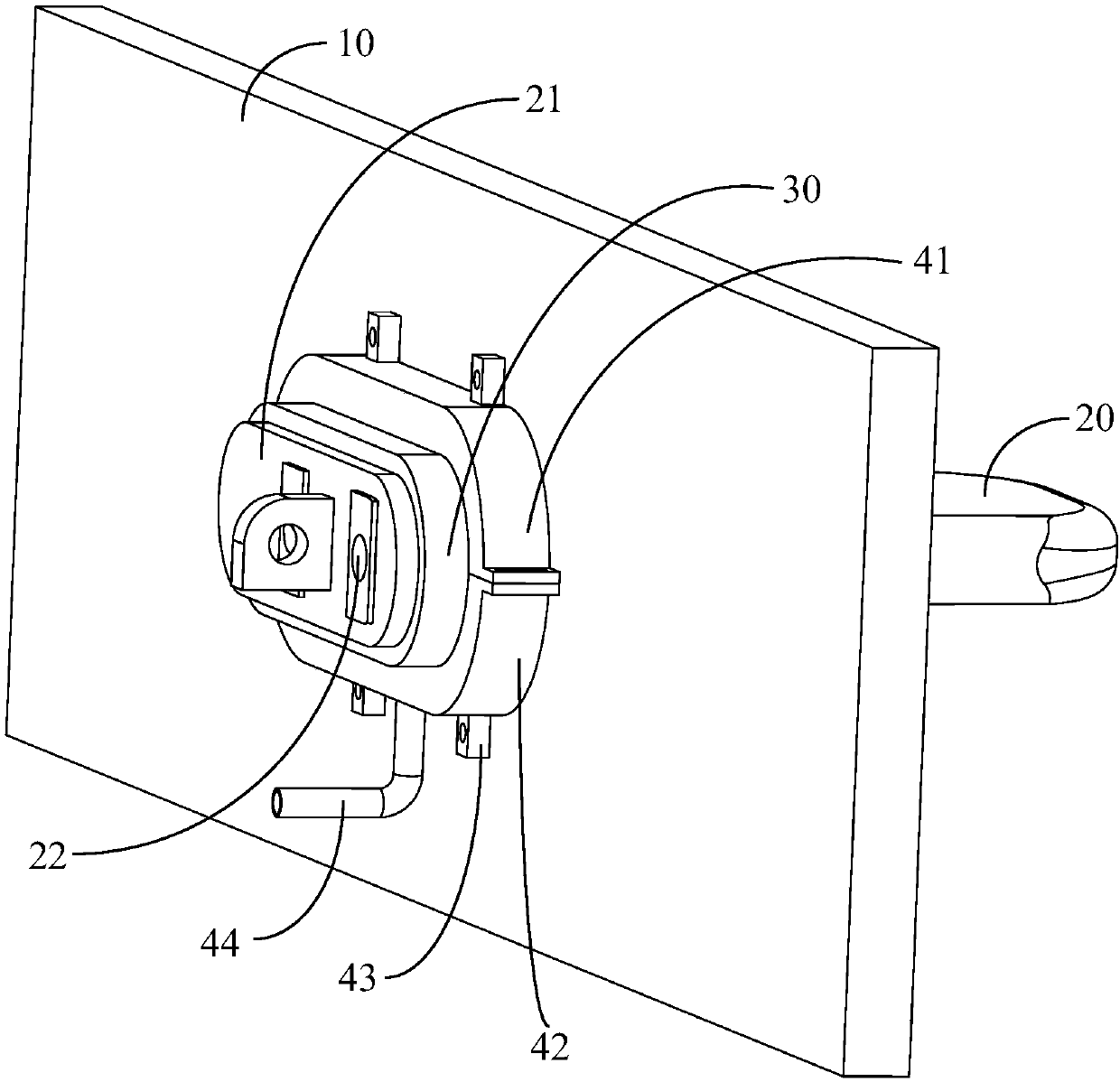 Protective cover for blast furnace cooling plate component