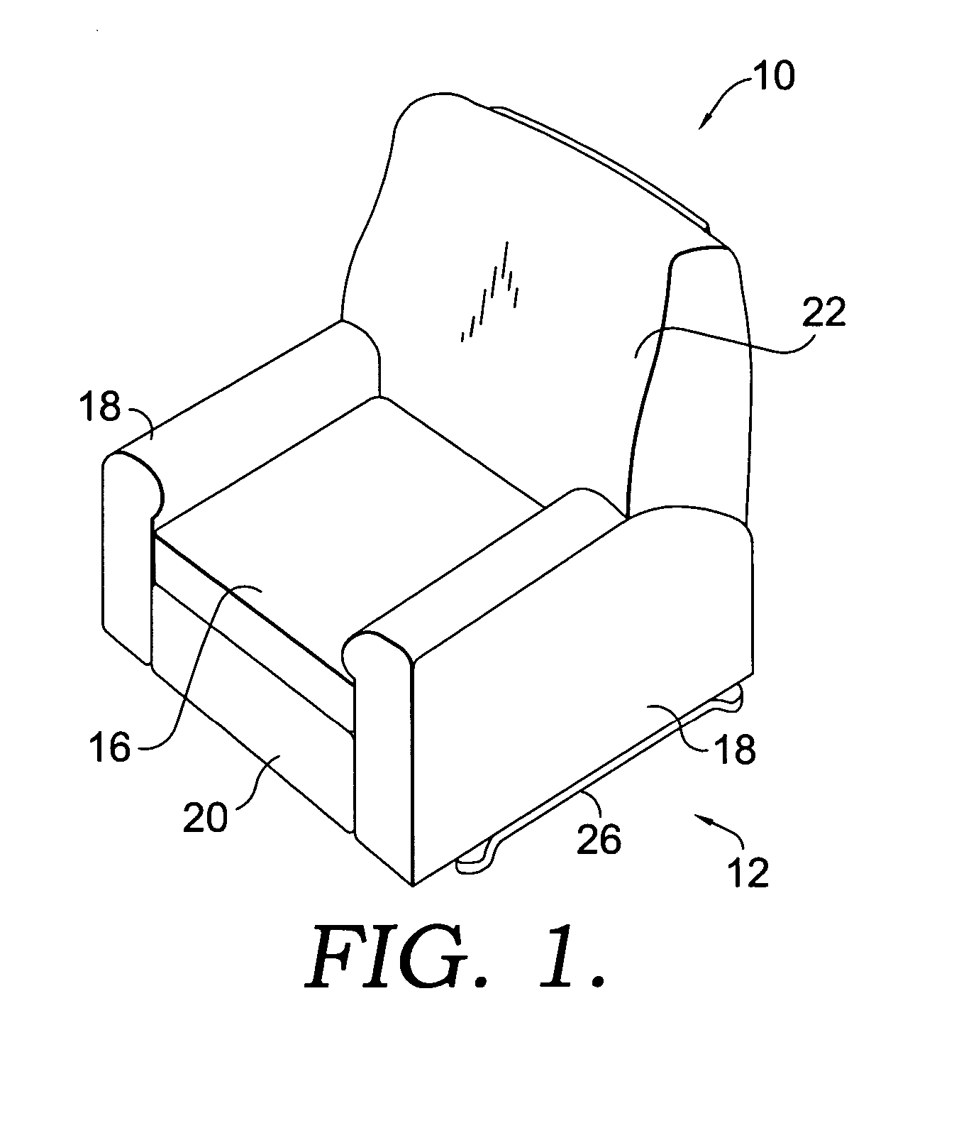 Recliner drive mechanism for a rocker chair