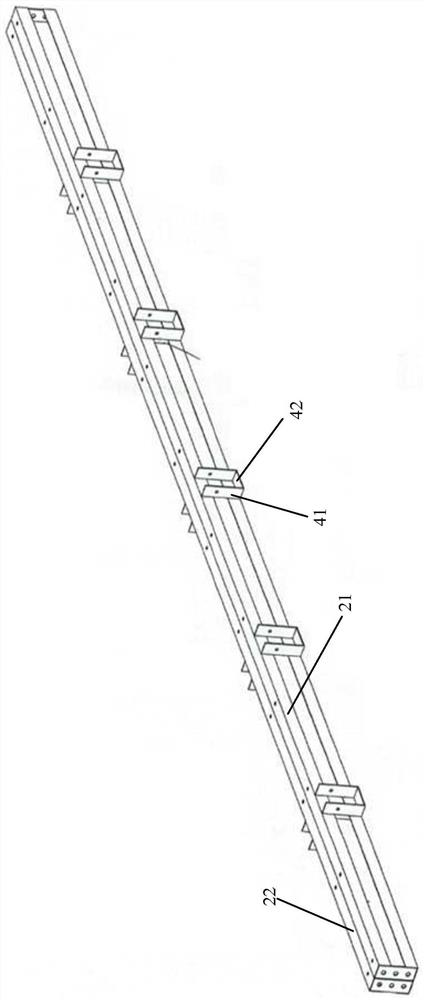 Thin-wall section steel floor slab layer