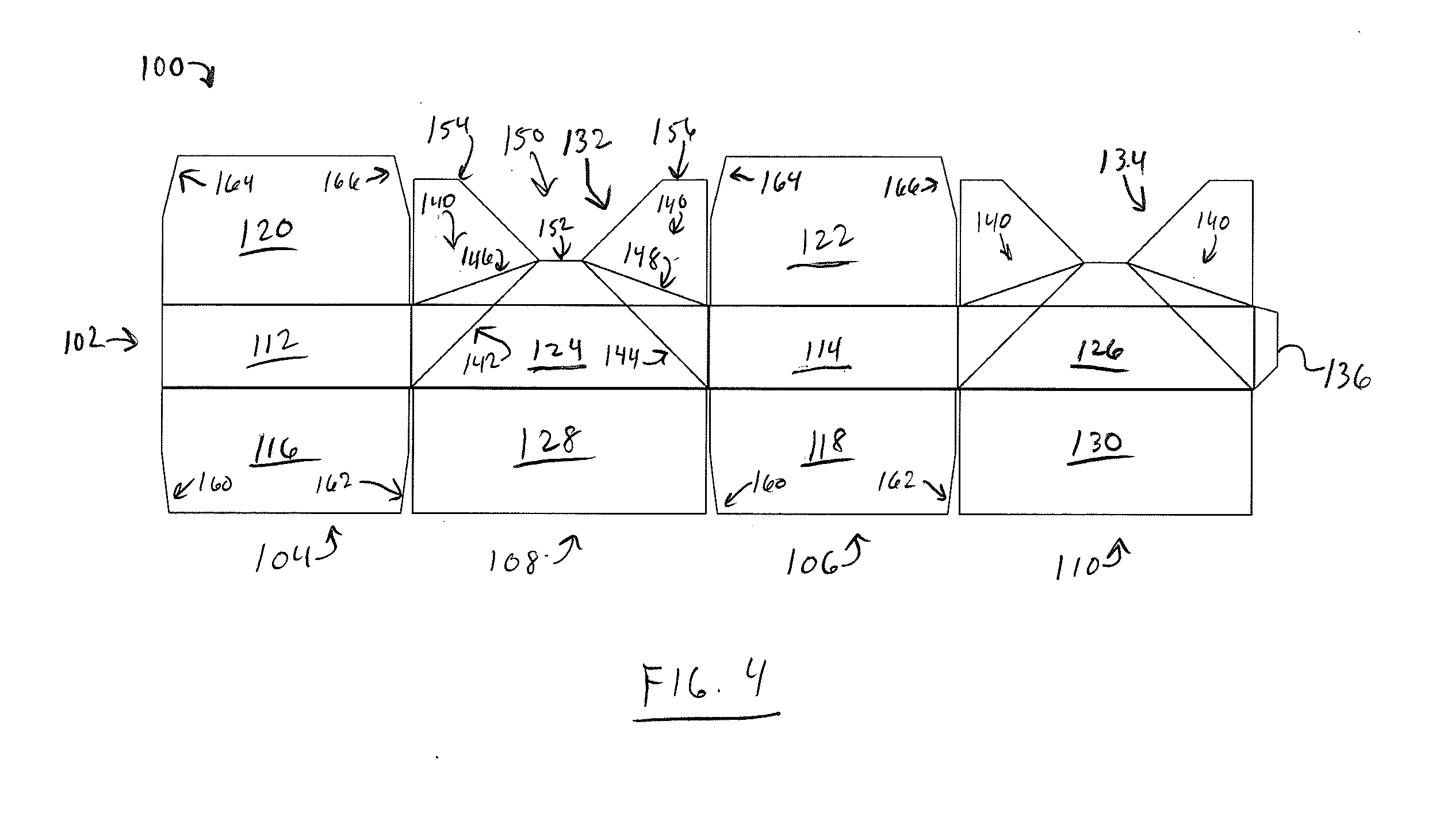 Compressible packaging assembly