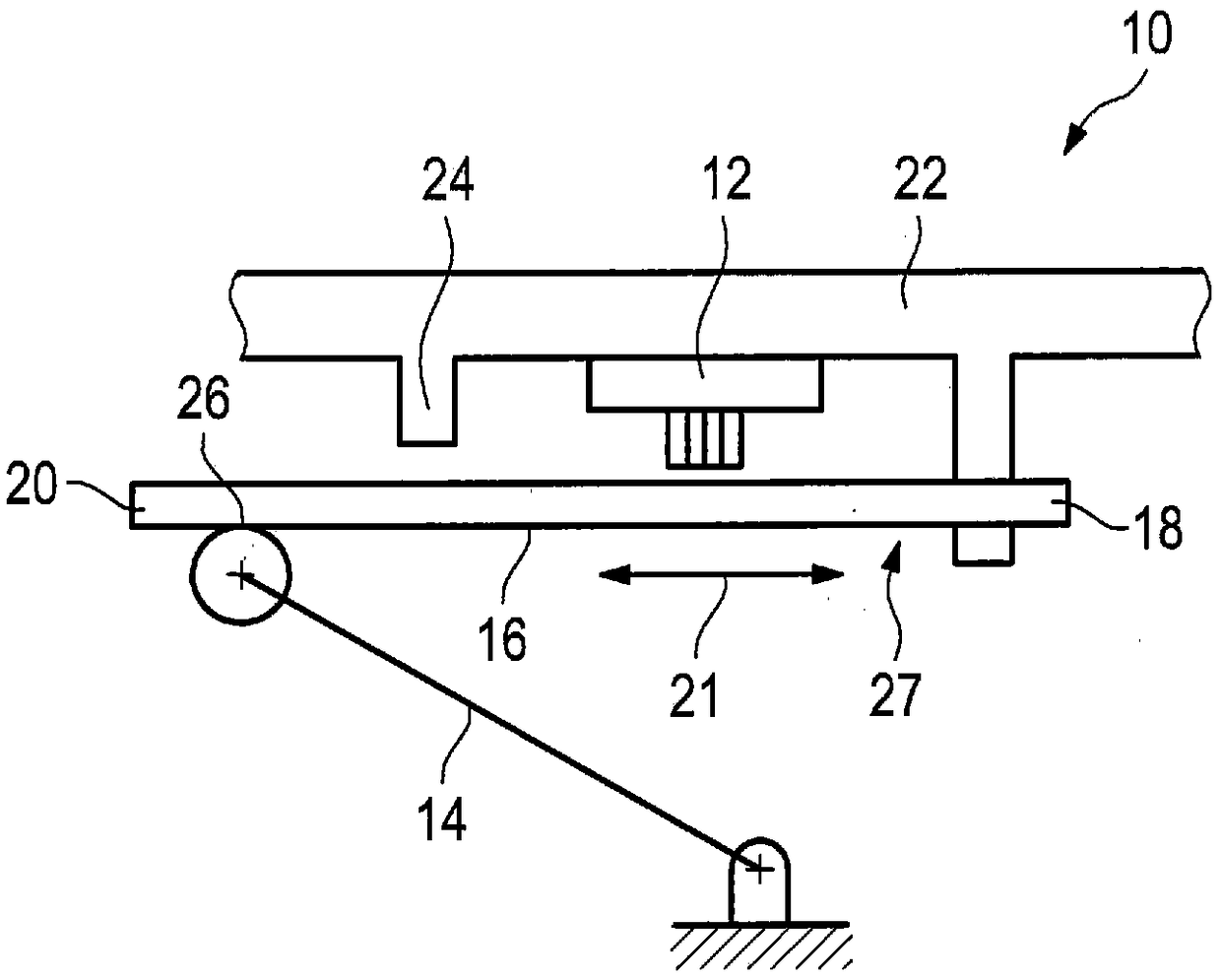 Operating module for motor vehicle