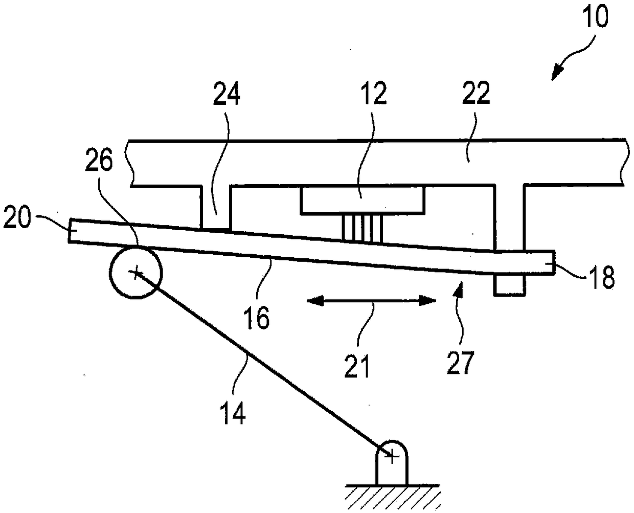 Operating module for motor vehicle