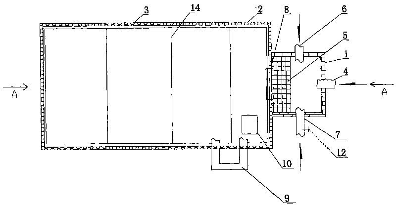 Facility for rainwater collection regulation and control, fertilization and irrigation for greenhouse cultivation