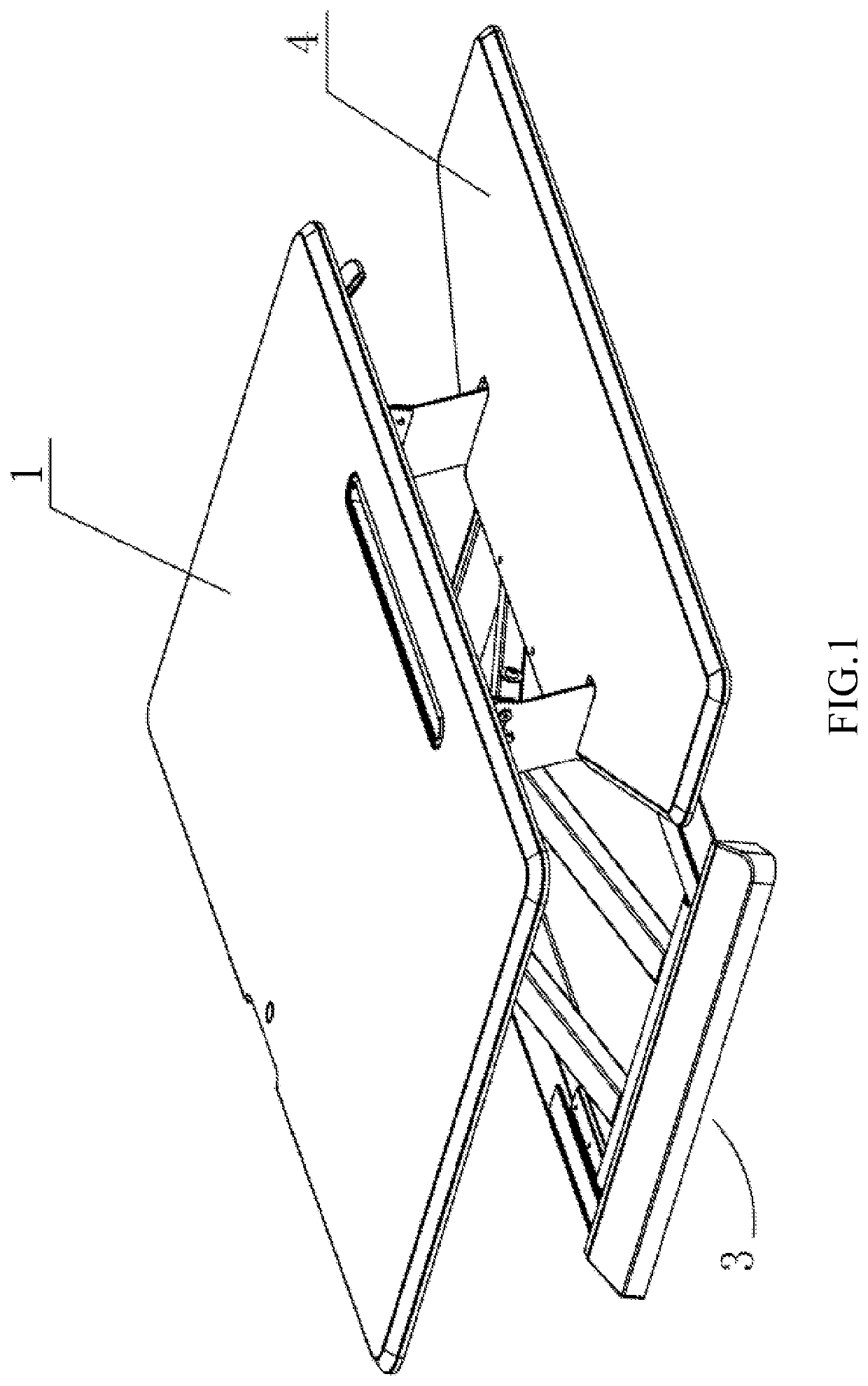 Desk-mounted lifting platform
