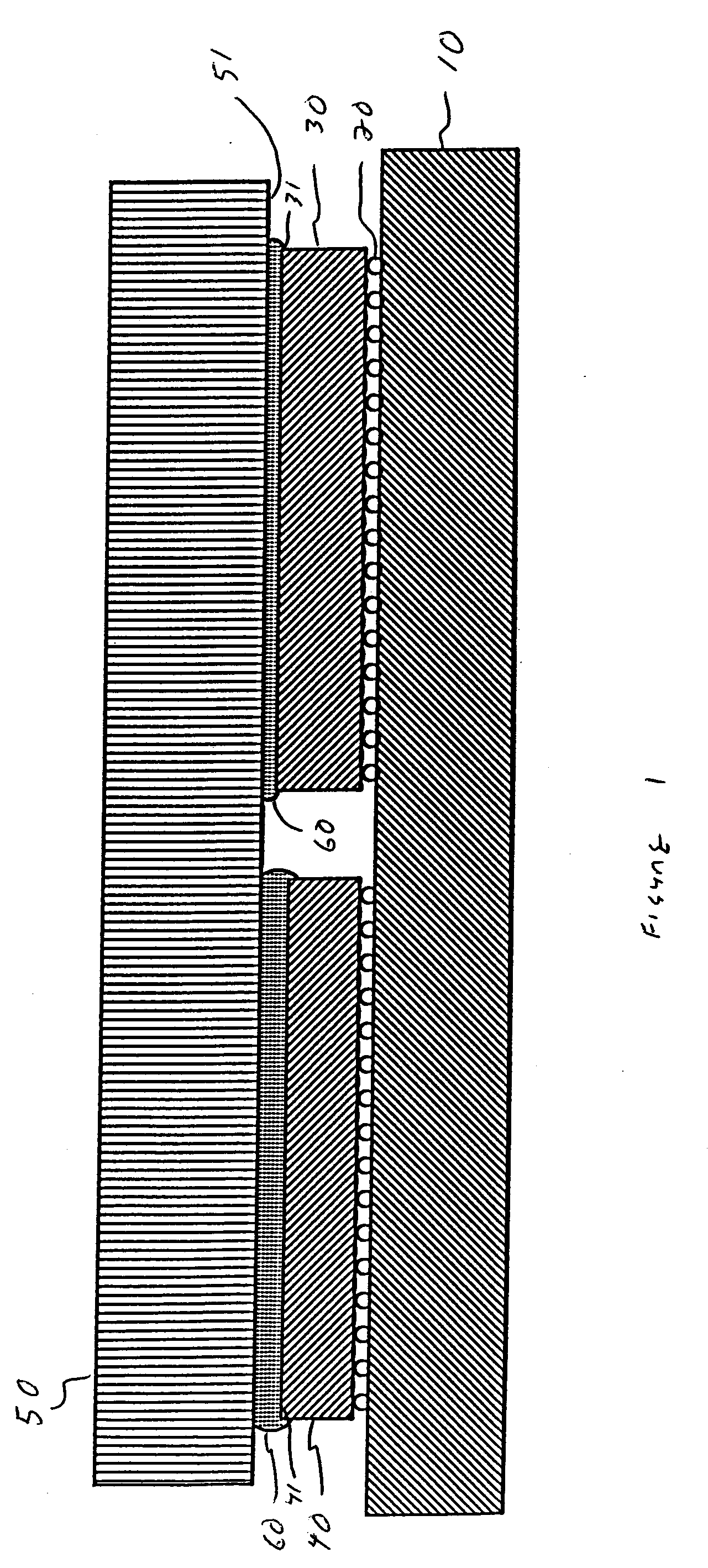 Multiple power density chip structure