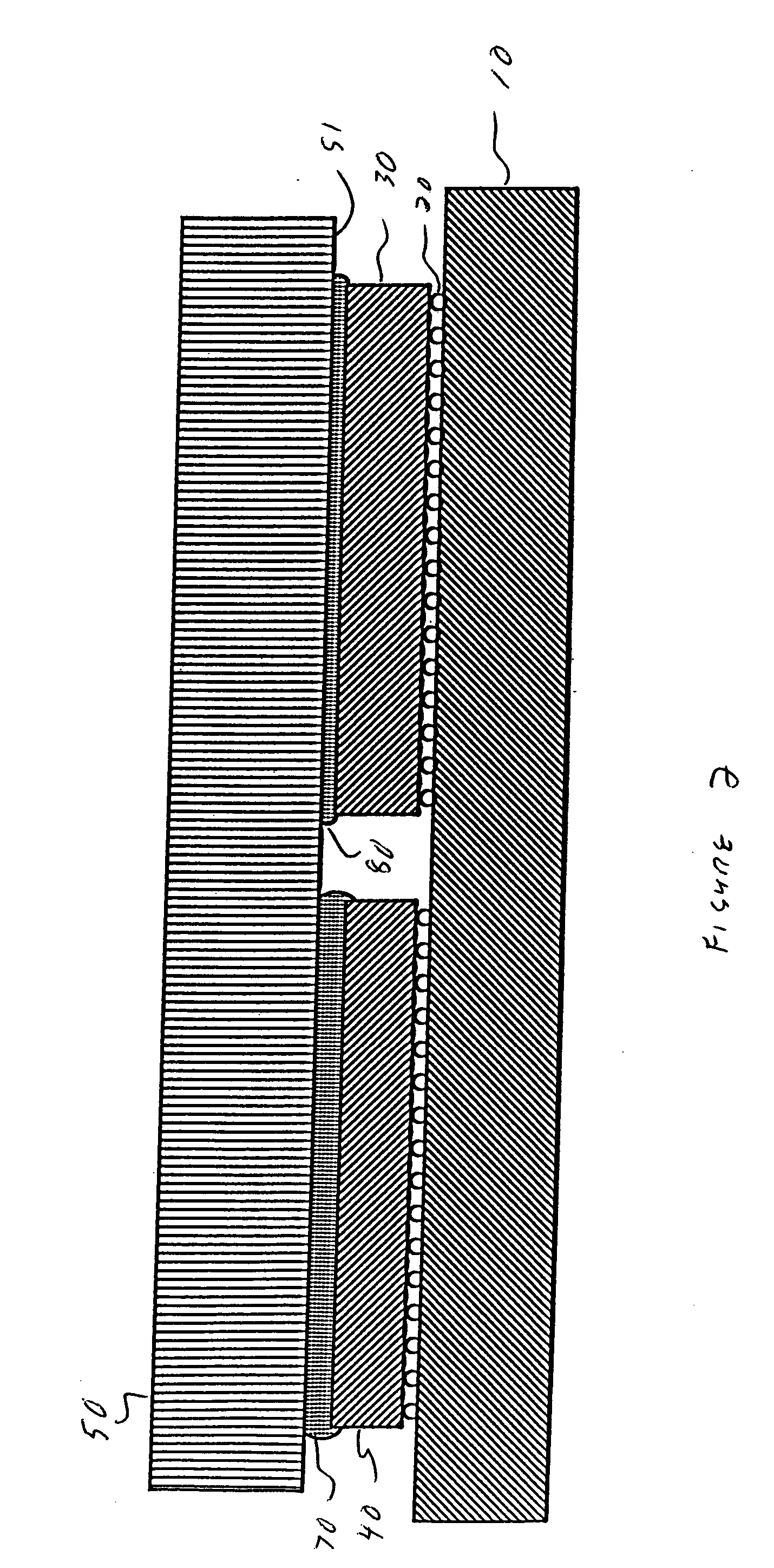 Multiple power density chip structure