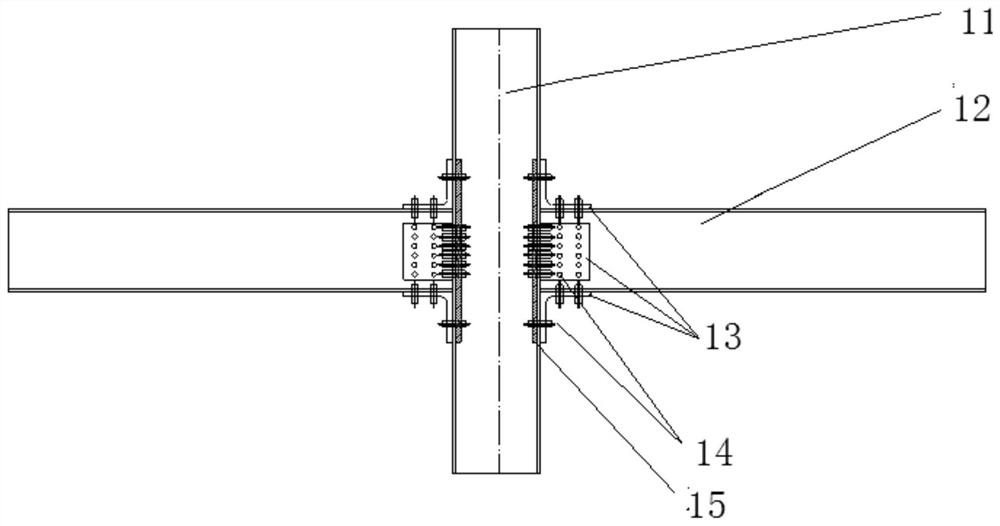 Aluminum alloy beam-column joints connected by backing plate-reinforced ring groove rivets