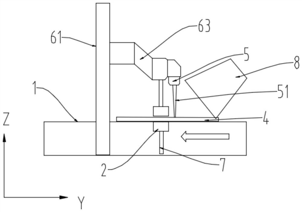 A real-time monitoring device and method for laser cleaning