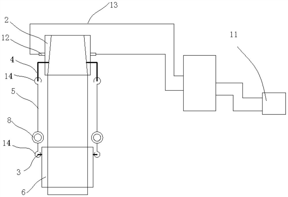 Two-sided shear pinch roll casing dismantling tool and using method thereof