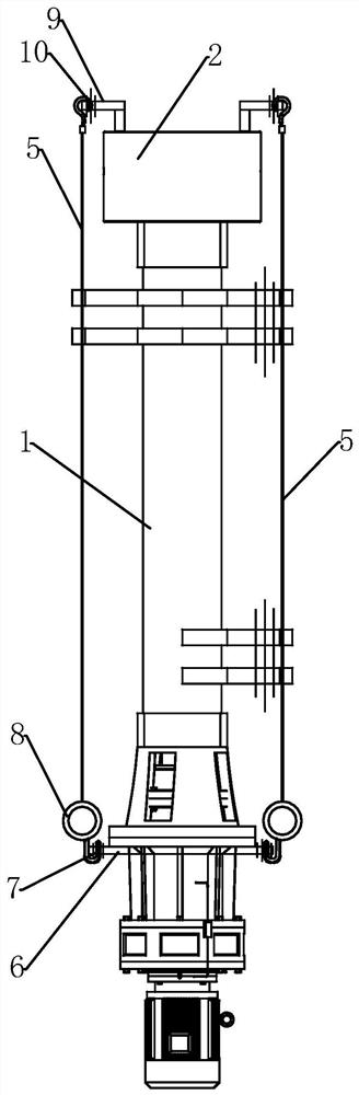 Two-sided shear pinch roll casing dismantling tool and using method thereof