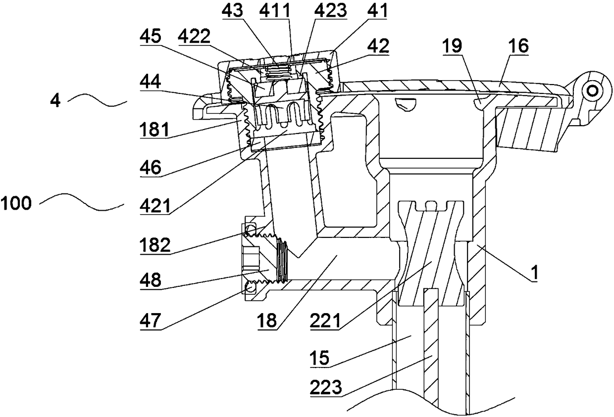 Buried antifreezing anti-siphon quick water take valve