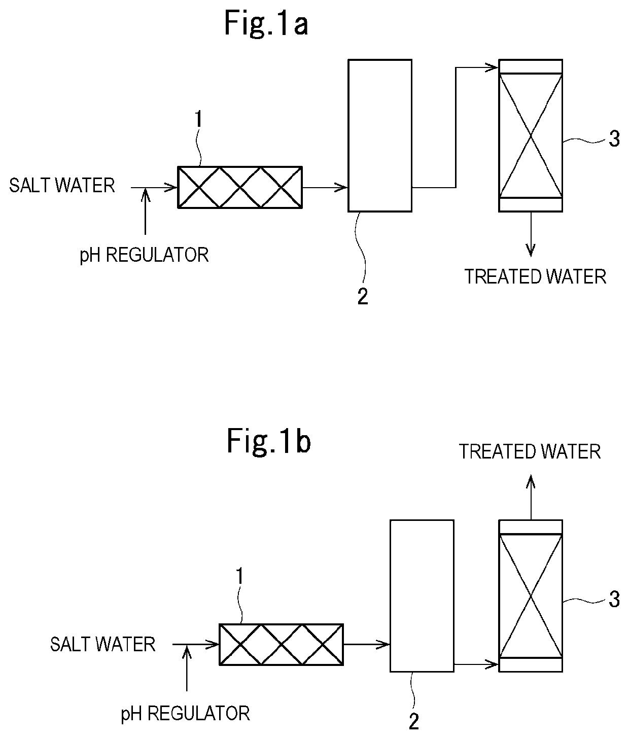 Method for removing silica in salt water