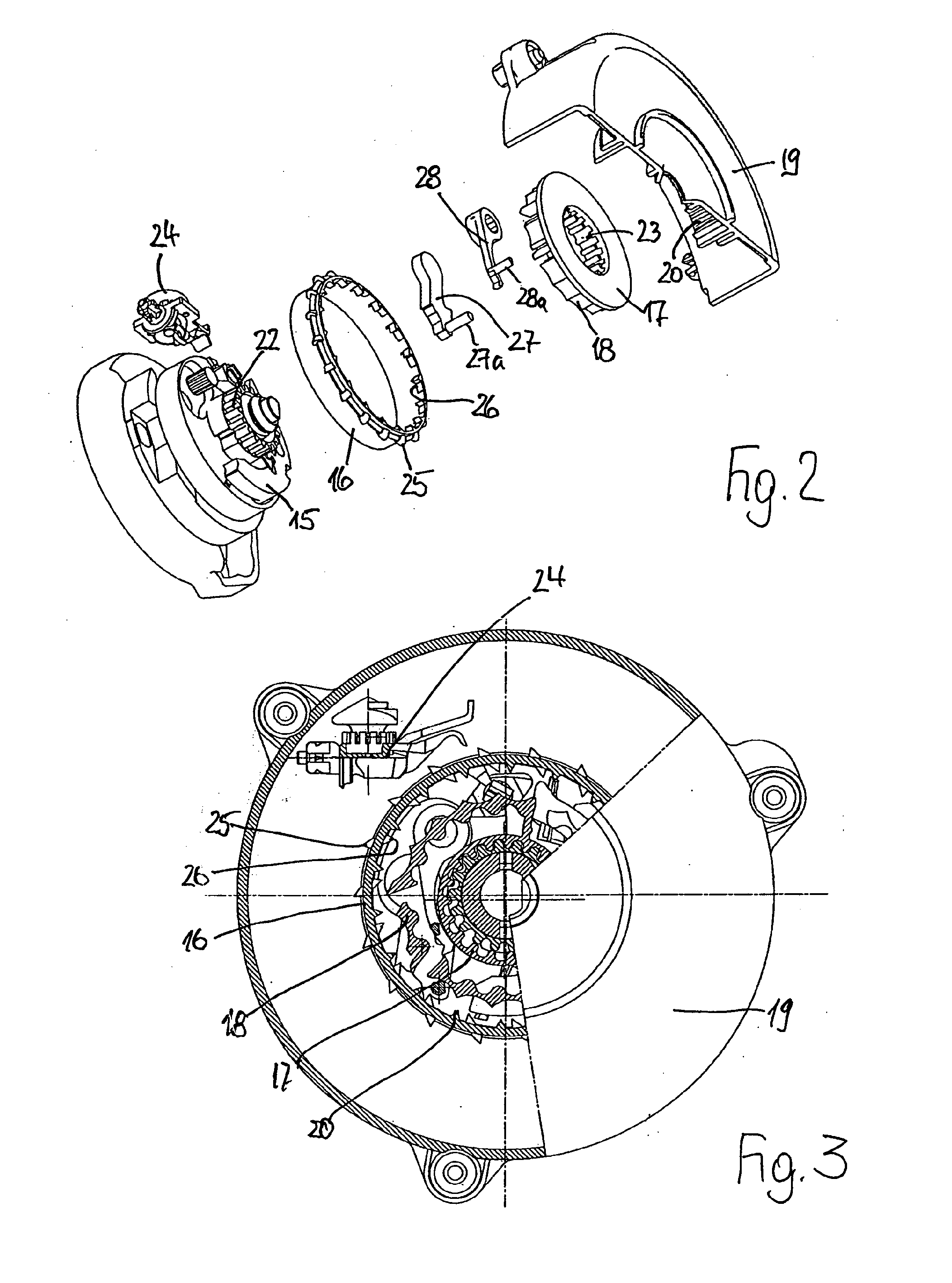 Safety belt retractor with cutoff of its belt-webbing-sensitive and its vehicle-sensitive control system