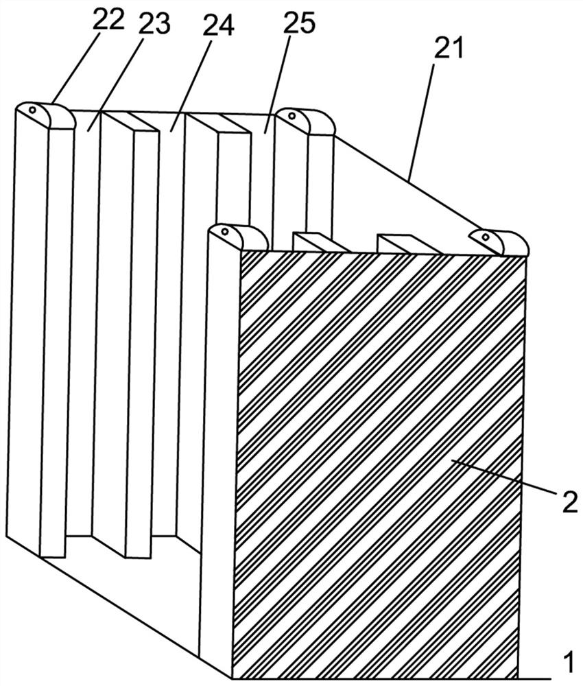 Multi-layer guide rail type multifunctional composite trash rack