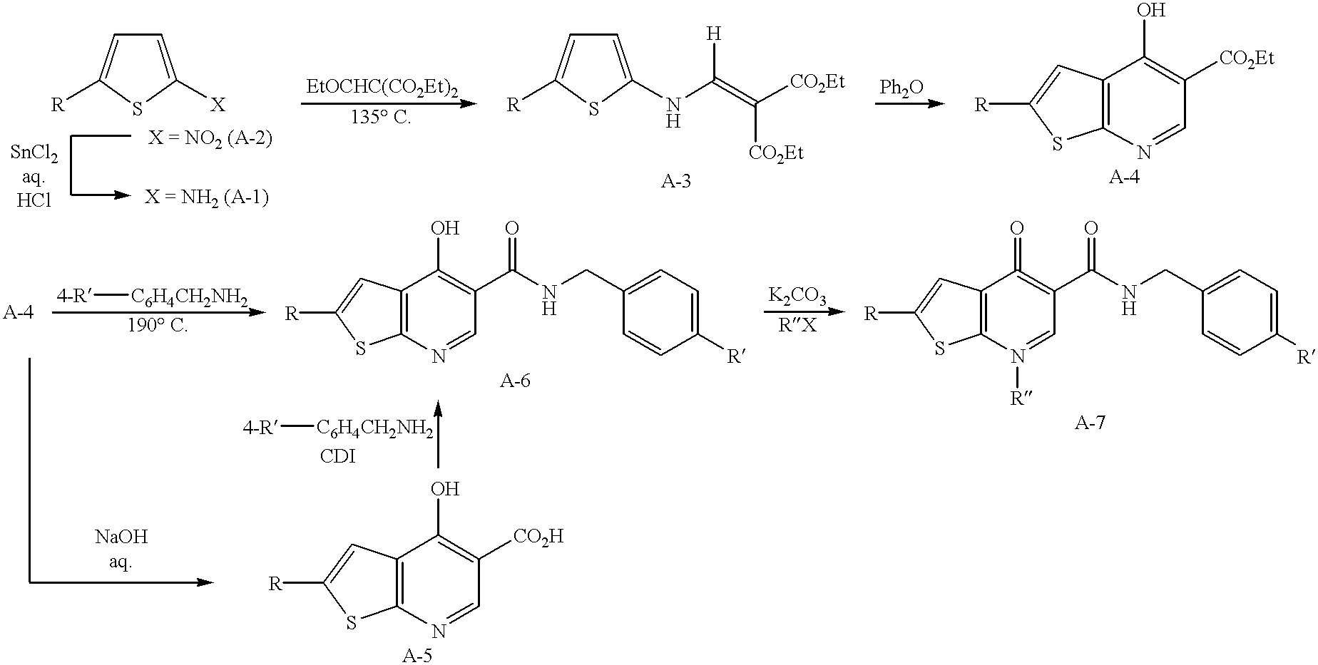 4-OXO-4,7-dihydro-thieno[2,3-b]pyridine-5-carboxamides as antiviral agents