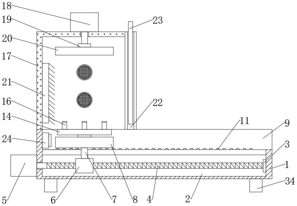 Industrial robot cleaning equipment