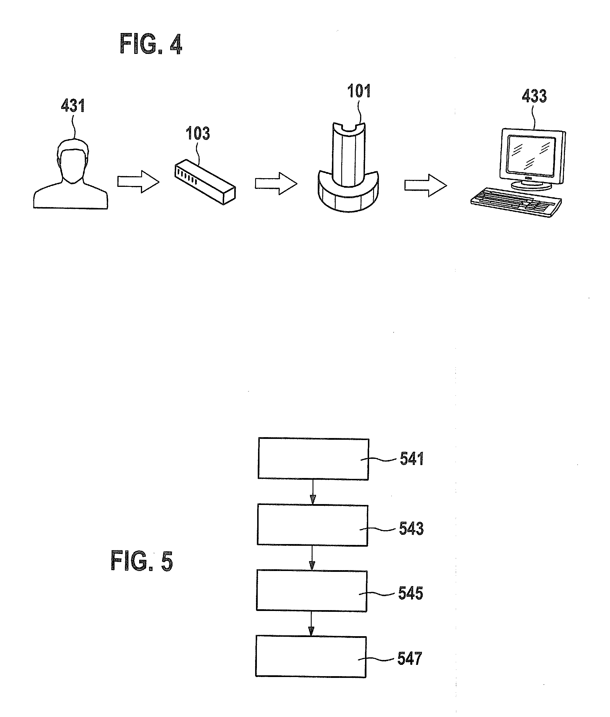 Method and device for processing state data of a patient