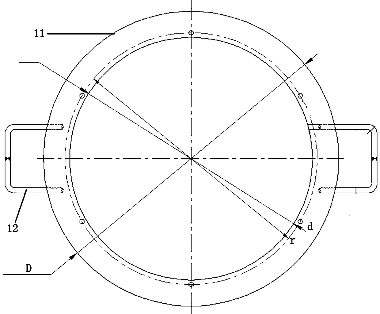 Manufacture of smc insulation end cover for wind power generator