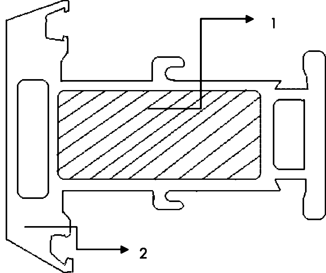 Method for manufacturing bamboo/wood-based lining plastic doors and windows