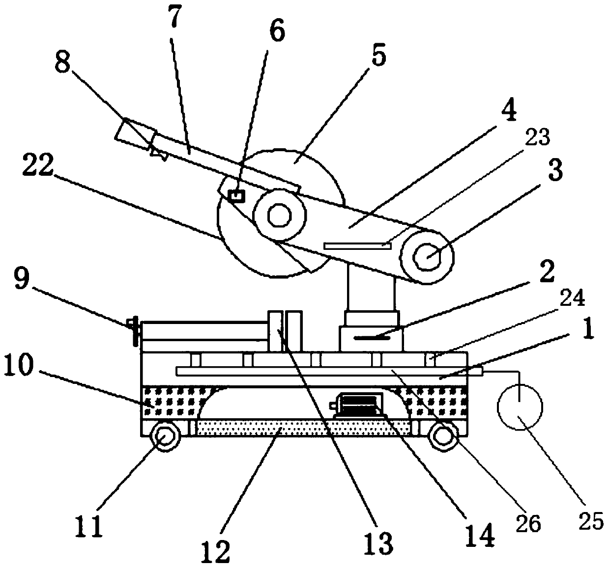 Dust-free safety detection cutting equipment