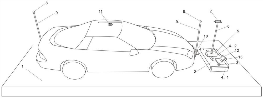 Vehicle center line calibration method and system