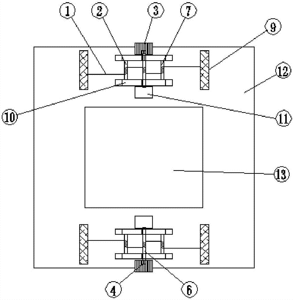 Inertia-activated wound cable damping device for continuous girder bridge