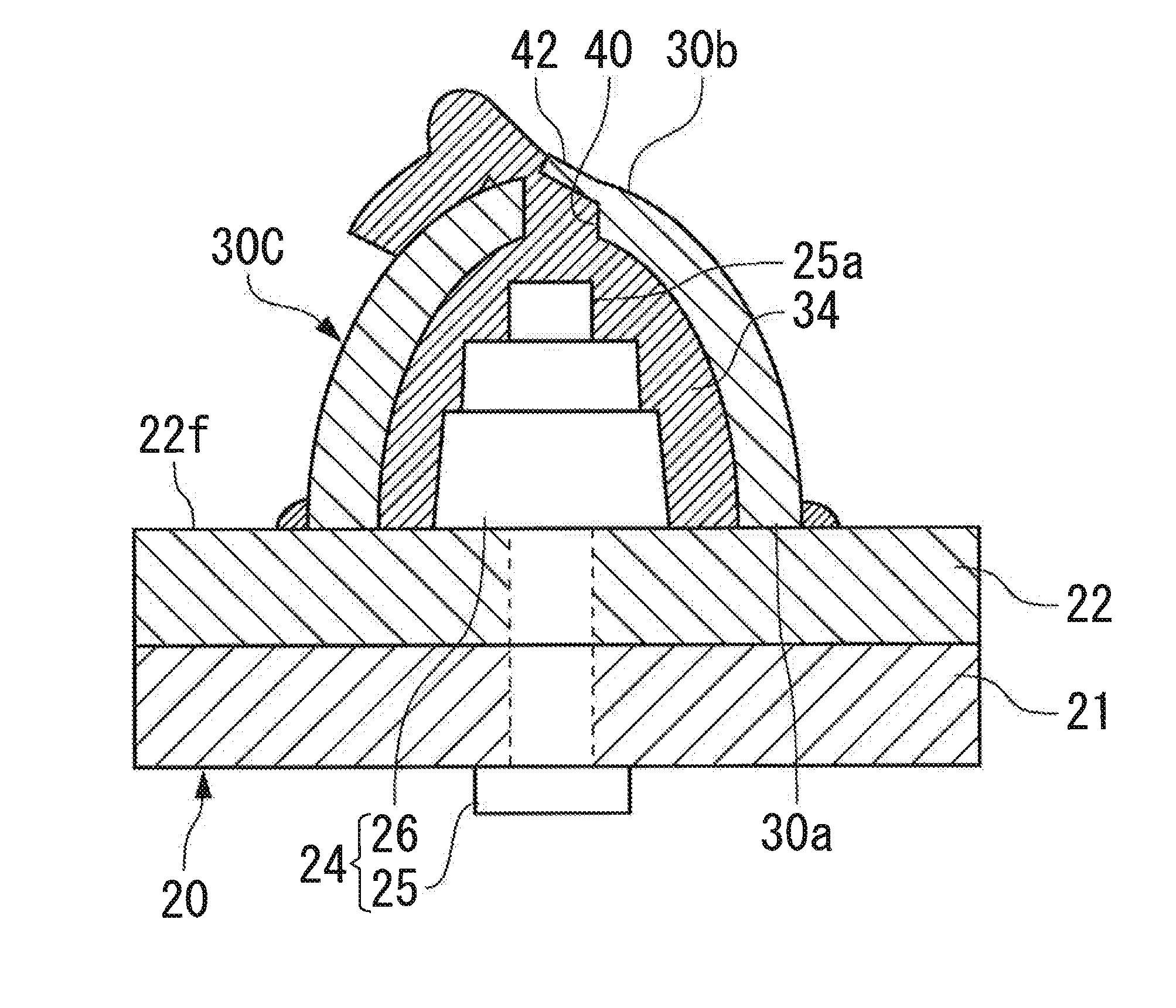Lightning protection fastener and mounting method thereof