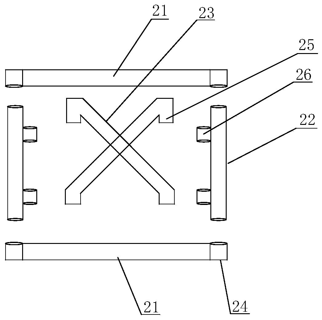 Metal ore rapid sealing wind blocking device