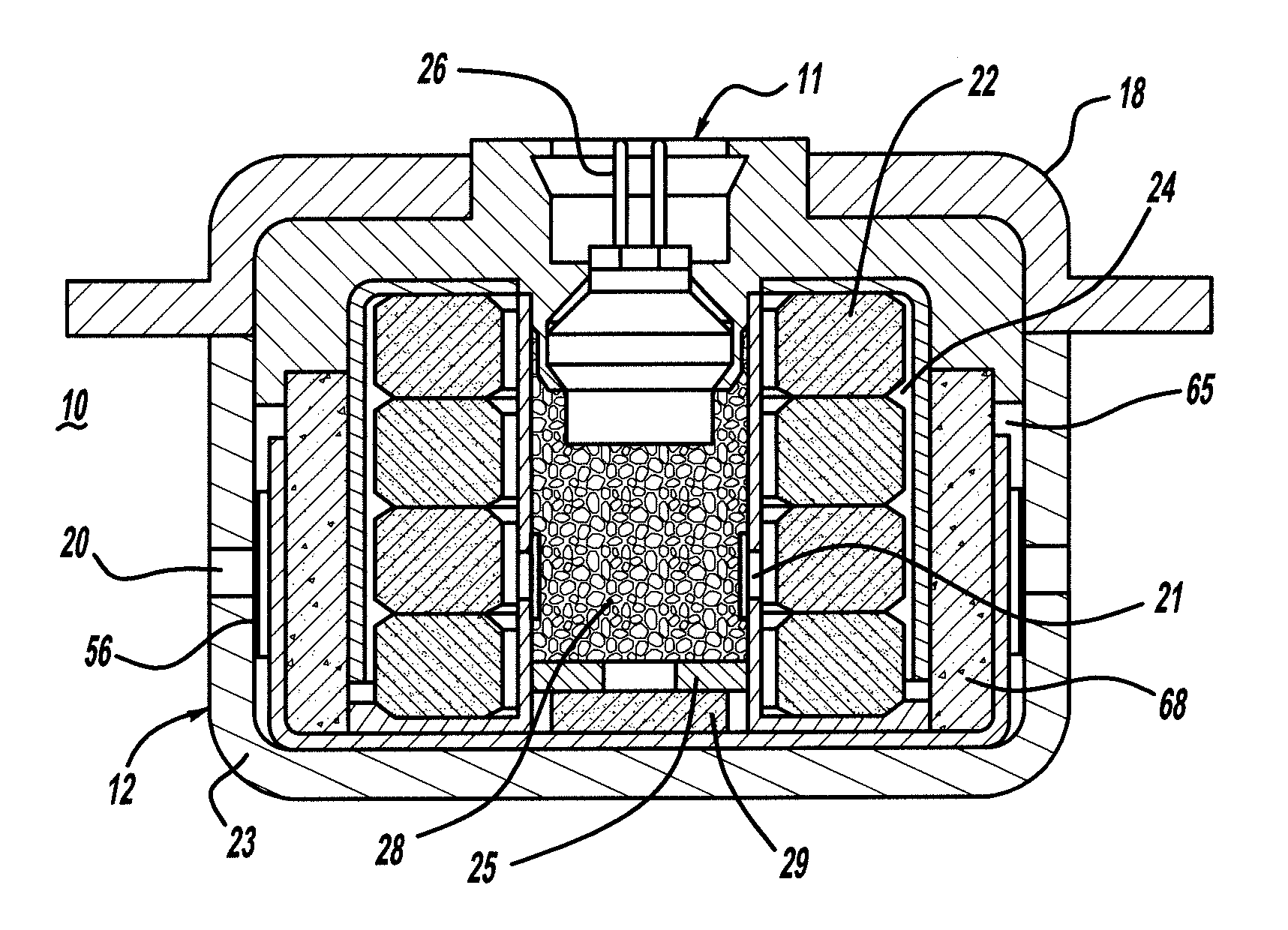 Gas generating system