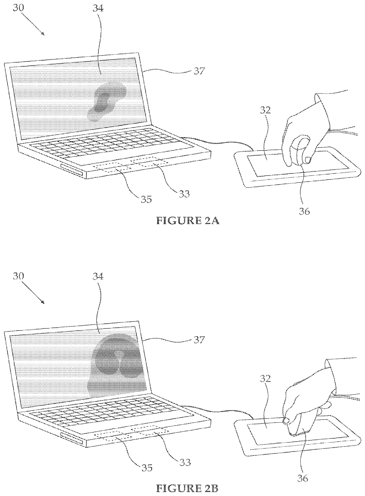 Device for training users of an ultrasound imaging device