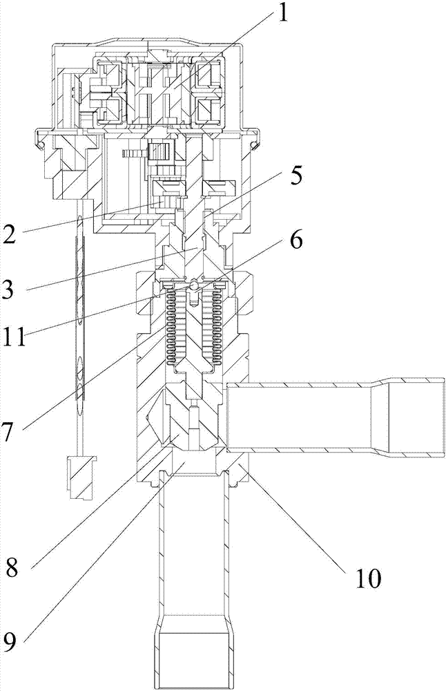 Electronic expansion valve and refrigeration equipment with same