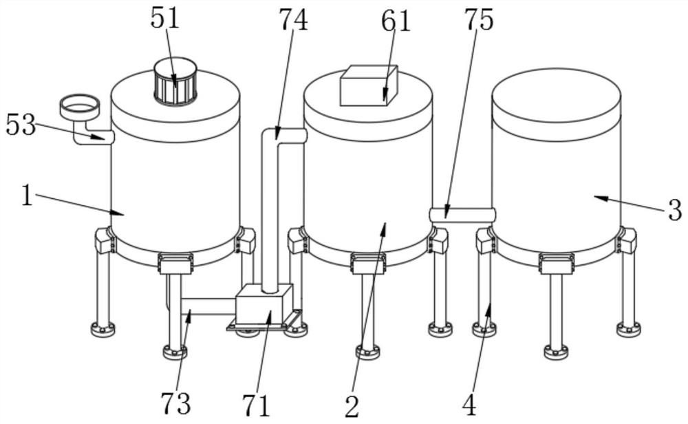 Integrated system used for recycling reclaimed water and based on intelligent combined pool