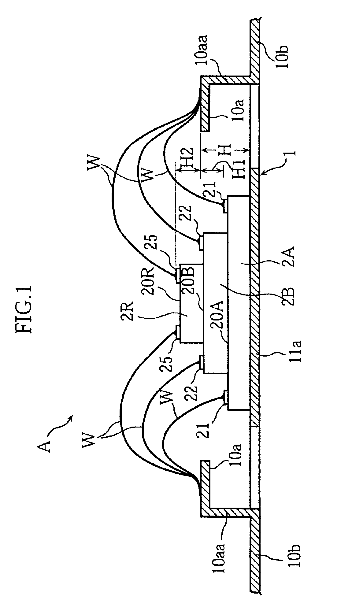 Semiconductor device with stacked-semiconductor chips and support plate
