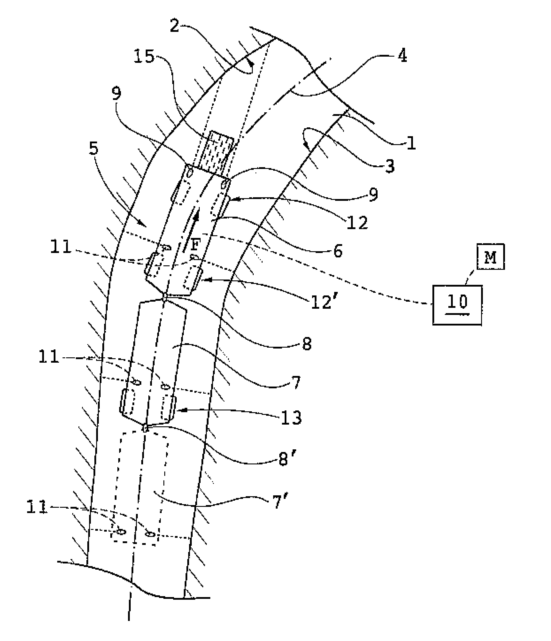Method And System For Manoeuvring A Mobile Mining Machine In A Tunnel And A Mobile Mining Machine
